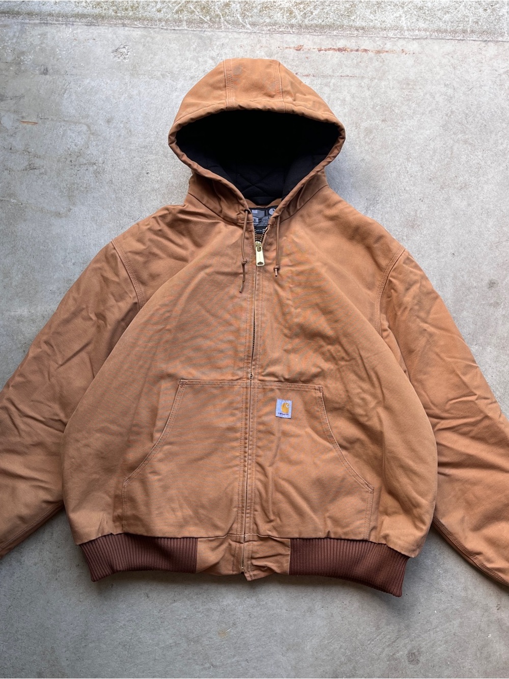 Carhartt J140 Loose Fit Duck Insulated Workwear Jacket